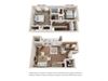 B1 | 2 BED - 1.5 BATH | 1,167 SQ FT B1 | 2 BED - 1.5 BATH | 1,167 SQ FT